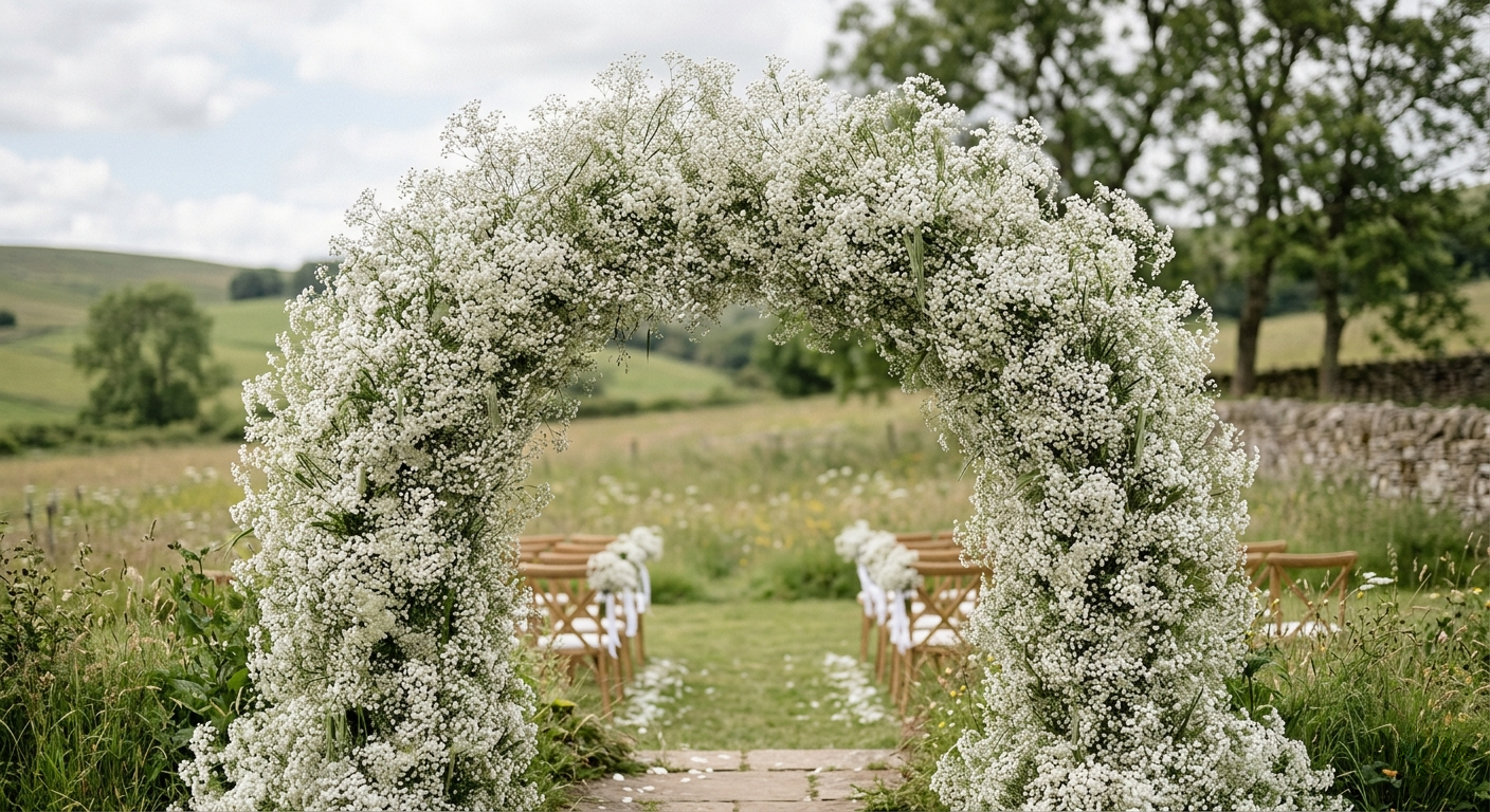 15 Ways to Style Baby's Breath: From Wedding Bouquets to Dried Wreaths