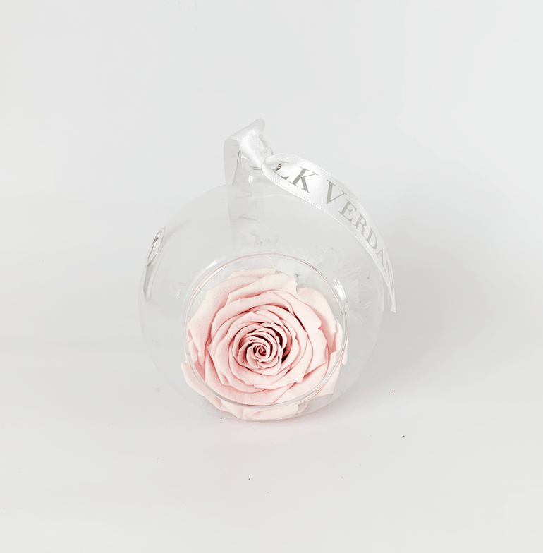 Pink Forever Rose Bauble - FLOWERFIX
