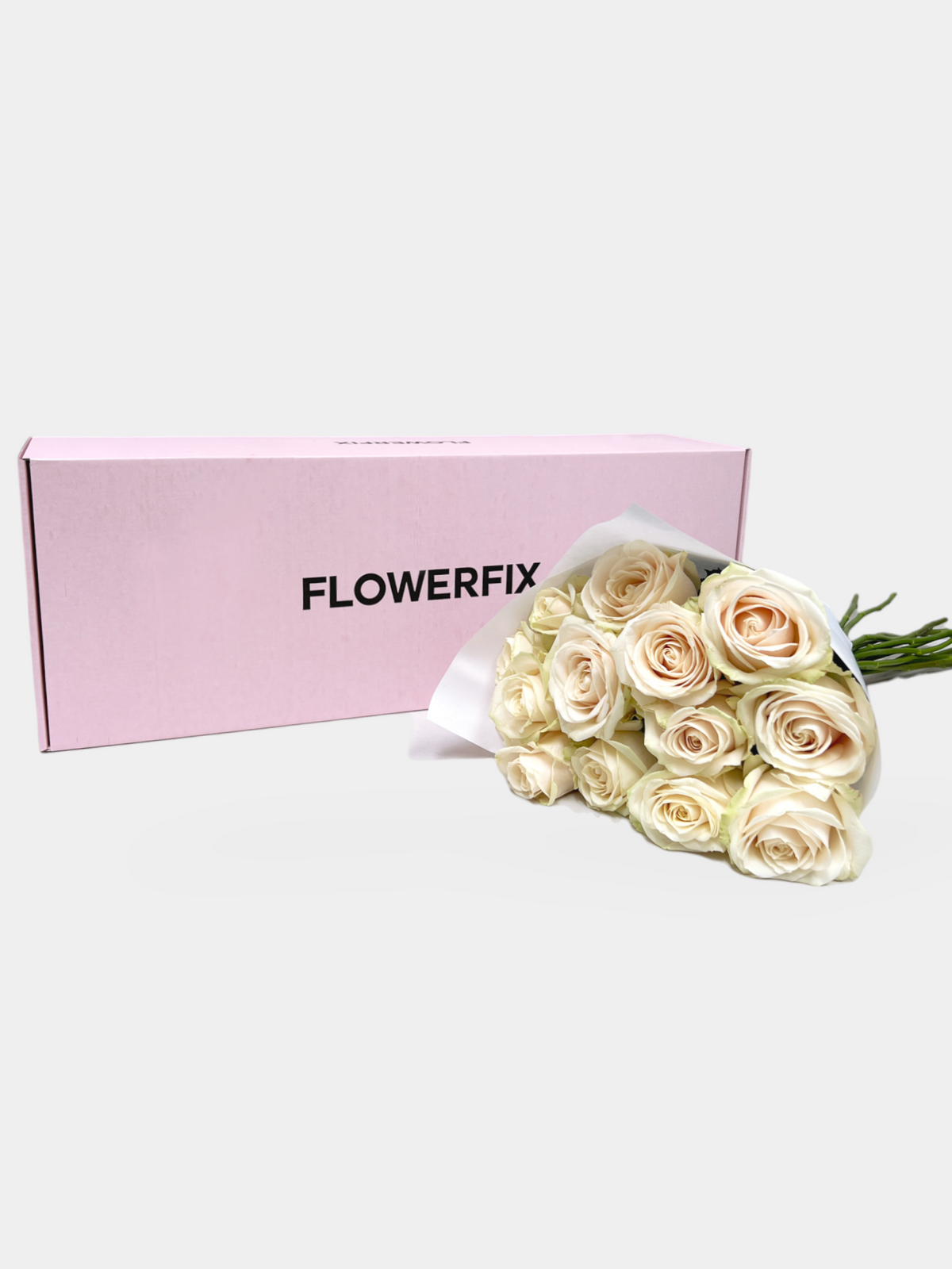 Luxury Dorchester Roses - Off White Roses