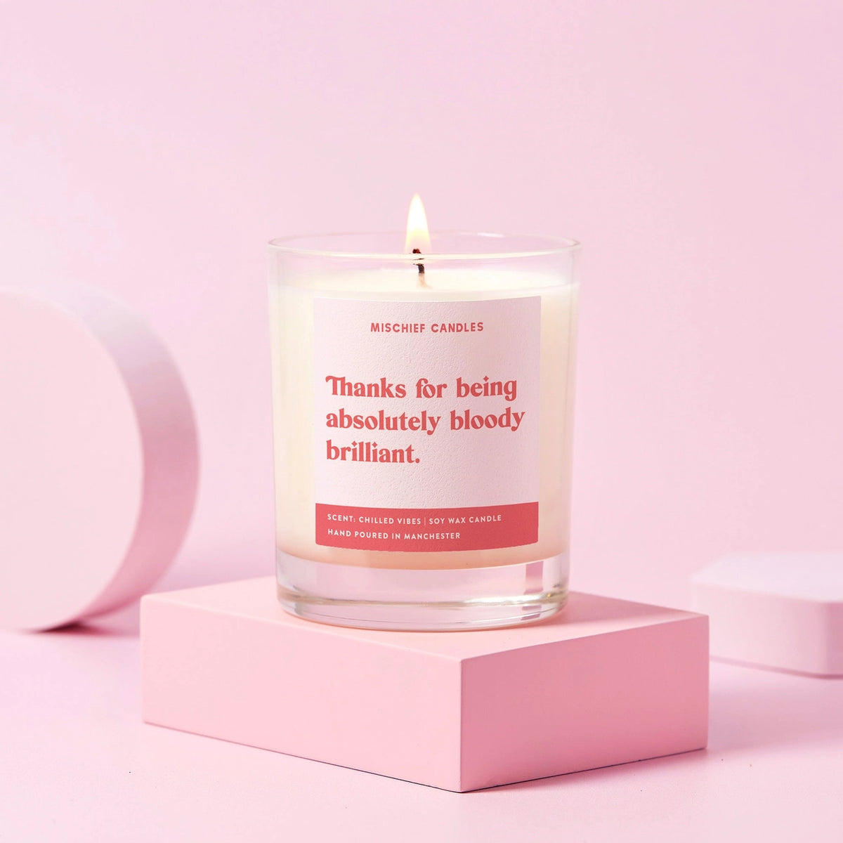 Mischief Thank You Candle Gift