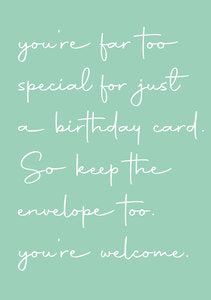 Customize gift card - Best Letterbox Flowers - Flowers Delivered - FLOWERFIX