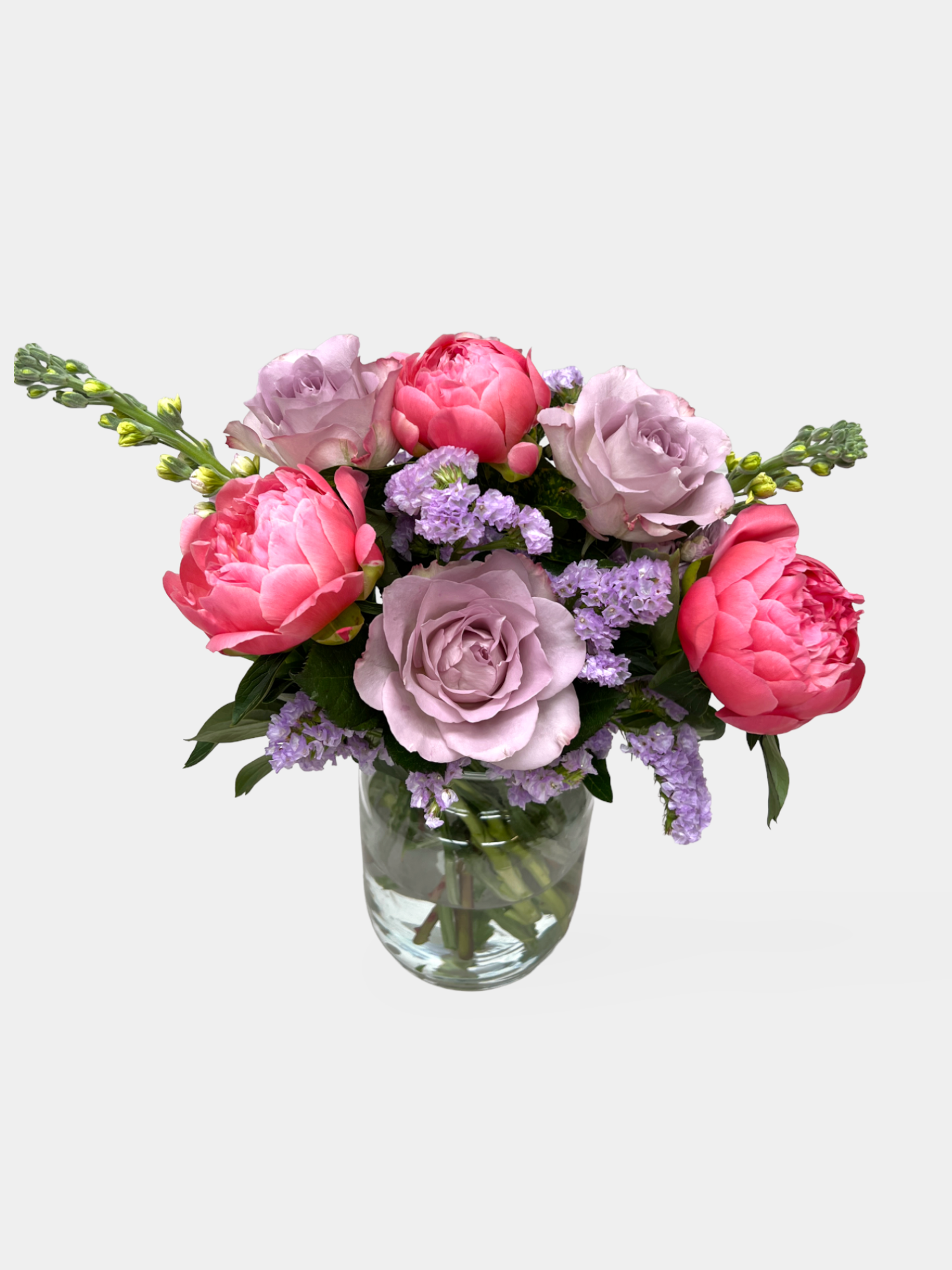 Luxury Pink and Purple Flower Bouquet - FlowerFix